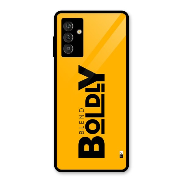 Blend Bold Glass Back Case for Galaxy M13