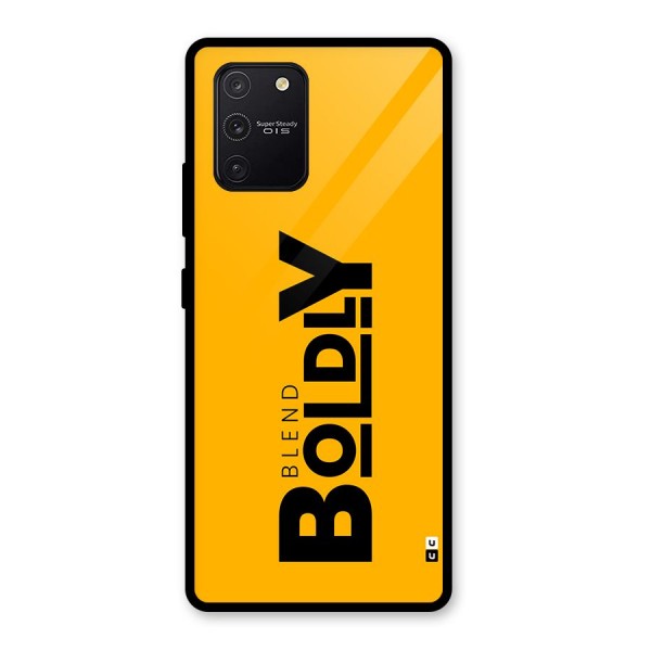 Blend Bold Glass Back Case for Galaxy S10 Lite