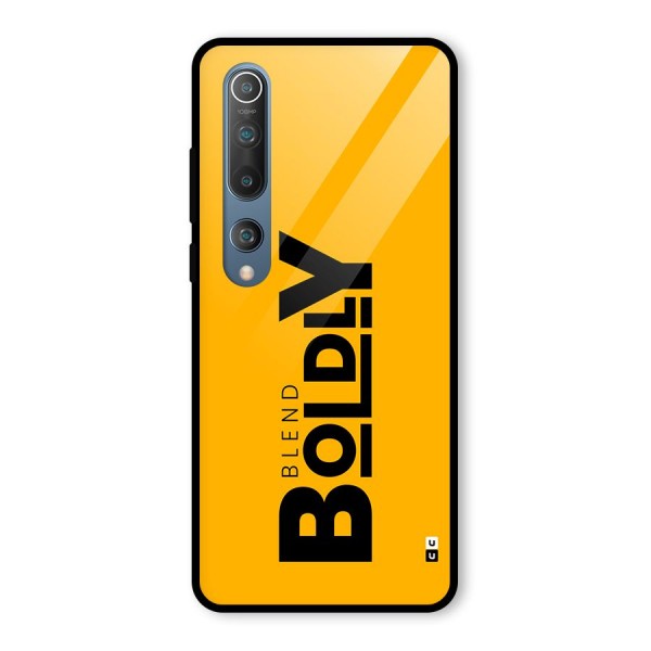 Blend Bold Glass Back Case for Mi 10