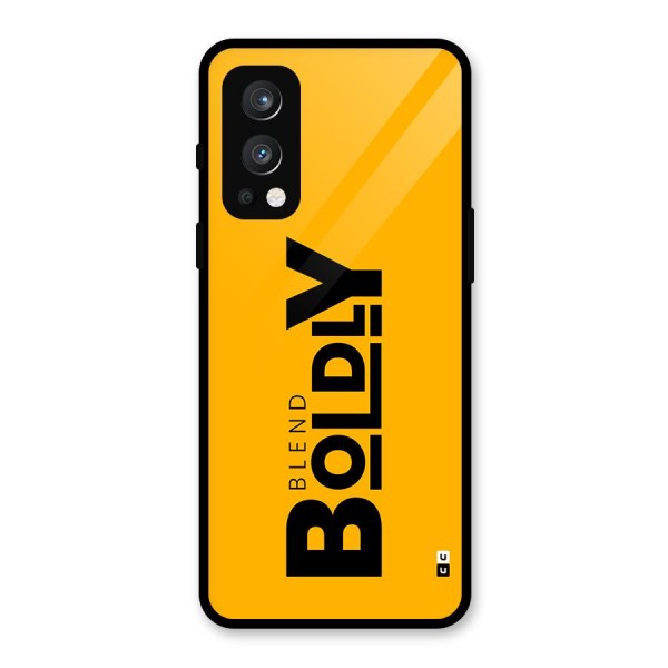 Blend Bold Glass Back Case for OnePlus Nord 2 5G