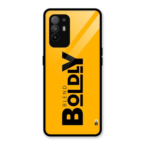 Blend Bold Glass Back Case for Oppo F19 Pro Plus 5G