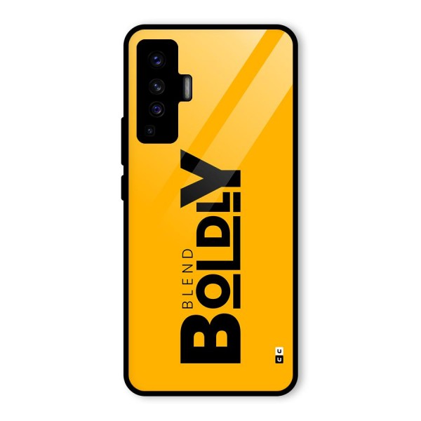 Blend Bold Glass Back Case for Vivo X50