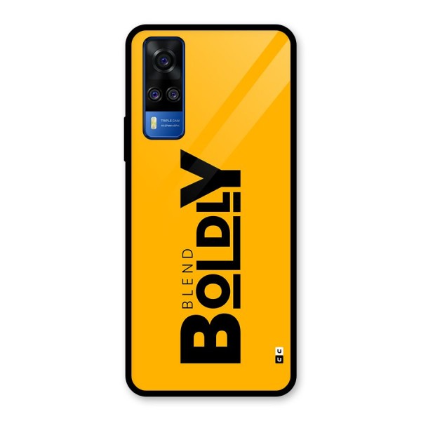 Blend Bold Glass Back Case for Vivo Y31