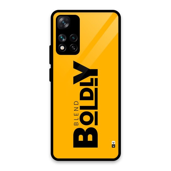 Blend Bold Glass Back Case for Xiaomi 11i 5G