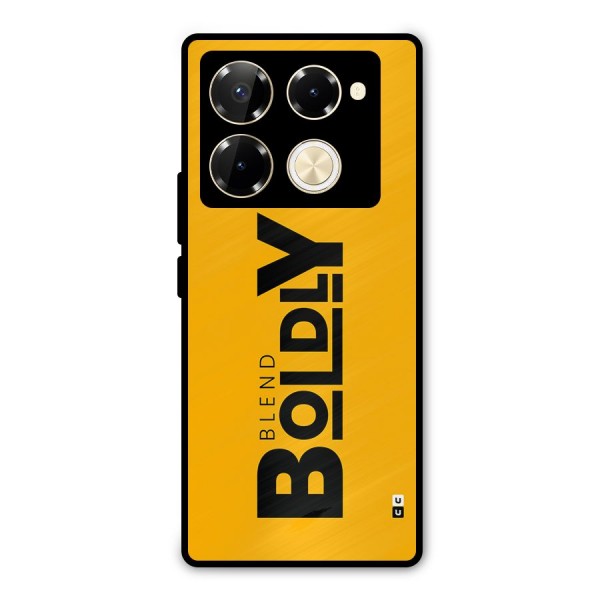 Blend Bold Metal Back Case for Infinix Note 40 Pro Plus