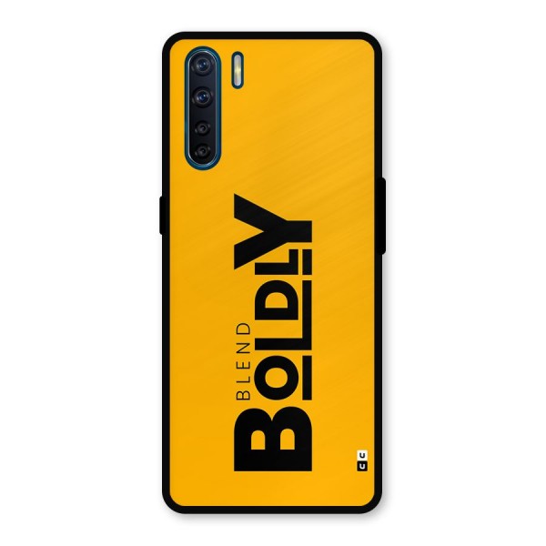 Blend Bold Metal Back Case for Oppo F15