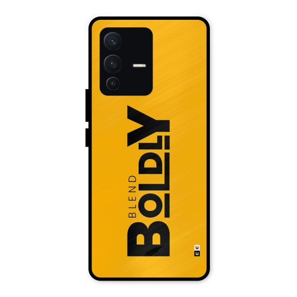 Blend Bold Metal Back Case for Vivo V23 5G