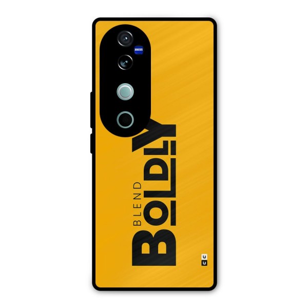 Blend Bold Metal Back Case for Vivo V40