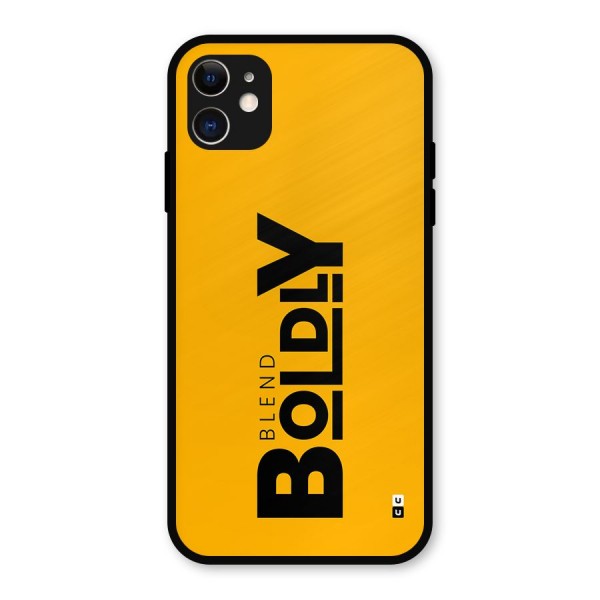 Blend Bold Metal Back Case for iPhone 11