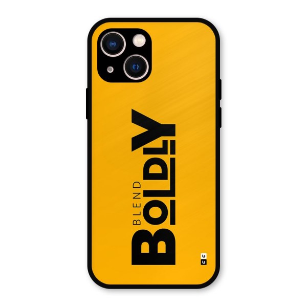Blend Bold Metal Back Case for iPhone 13