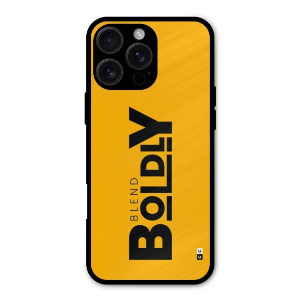 Blend Bold Metal Back Case for iPhone 16 Pro Max
