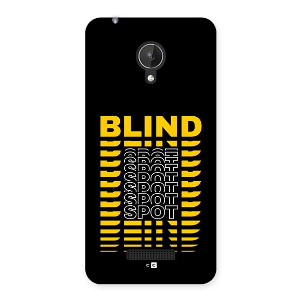 Blind Spot Back Case for Canvas Spark Q380