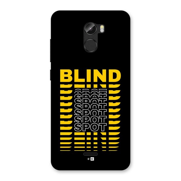 Blind Spot Back Case for Gionee X1