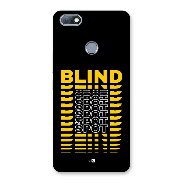 Blind Spot Back Case for Infinix Note 5