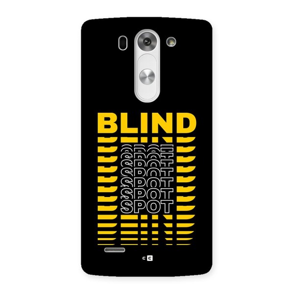 Blind Spot Back Case for LG G3 Beat