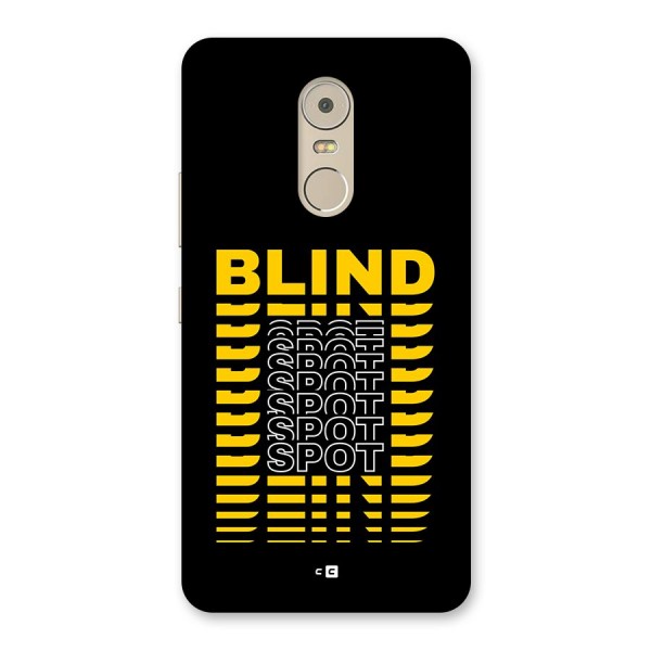 Blind Spot Back Case for Lenovo K6 Note