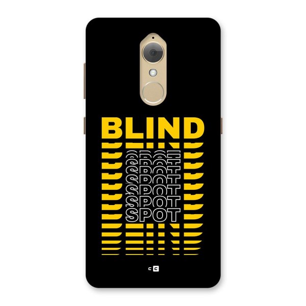 Blind Spot Back Case for Lenovo K8