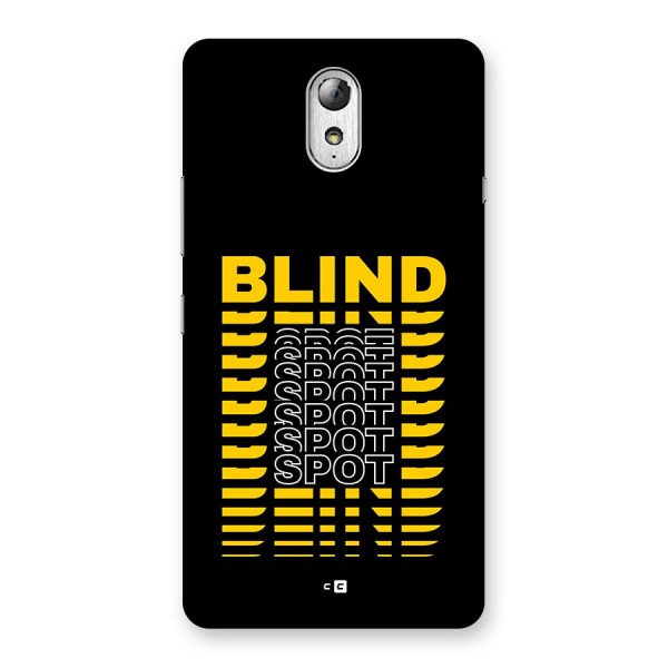 Blind Spot Back Case for Lenovo Vibe P1M