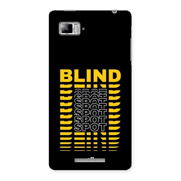 Blind Spot Back Case for Lenovo Vibe Z K910
