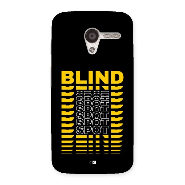 Blind Spot Back Case for Moto X