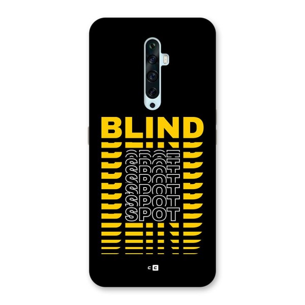 Blind Spot Back Case for Oppo Reno2 F