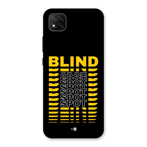 Blind Spot Back Case for Poco C3