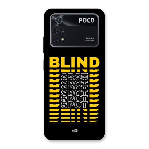 Blind Spot Back Case for Poco M4 Pro 4G