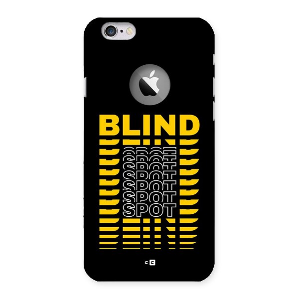 Blind Spot Back Case for iPhone 6 Logo Cut