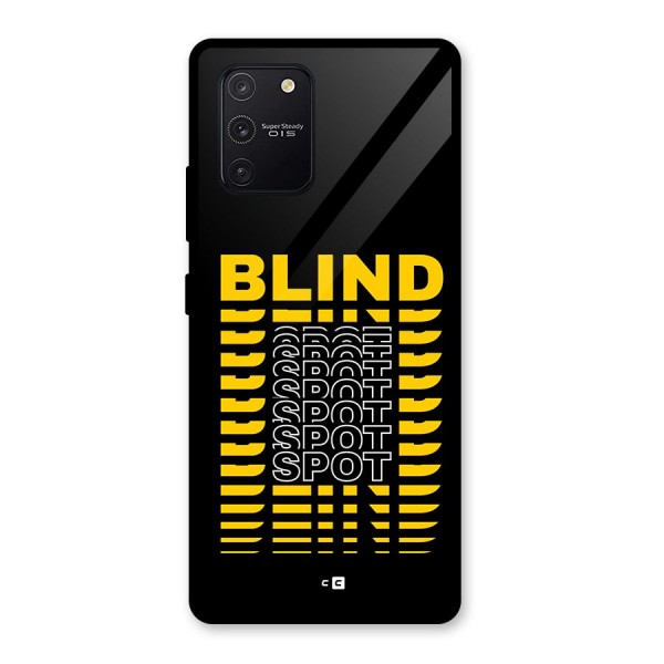 Blind Spot Glass Back Case for Galaxy S10 Lite