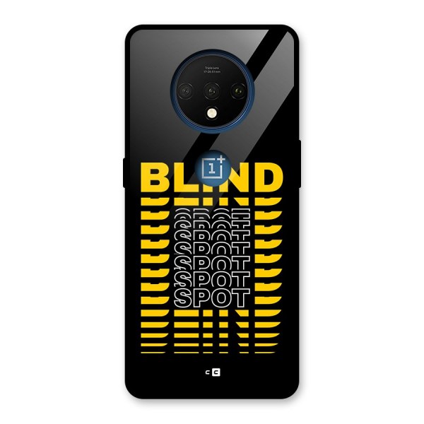 Blind Spot Glass Back Case for OnePlus 7T