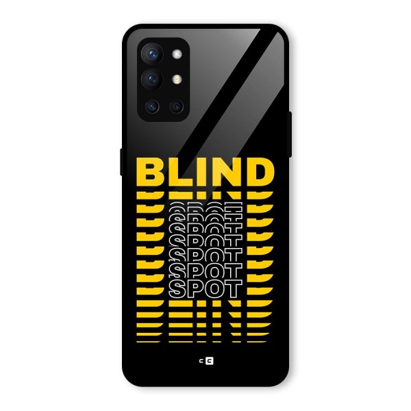 Blind Spot Glass Back Case for OnePlus 9R