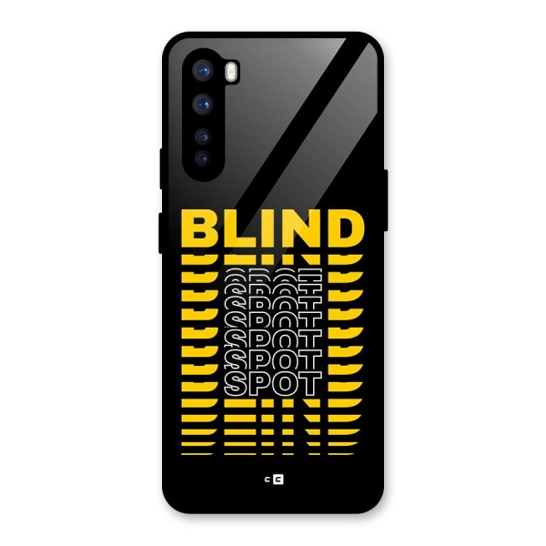 Blind Spot Glass Back Case for OnePlus Nord