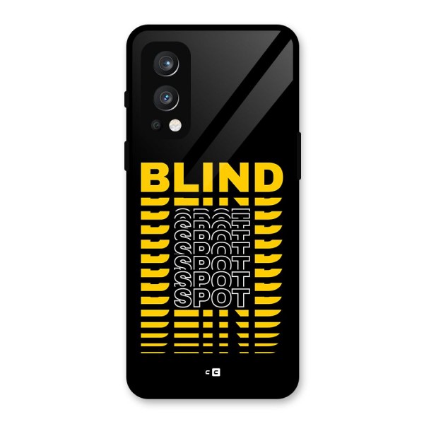Blind Spot Glass Back Case for OnePlus Nord 2 5G