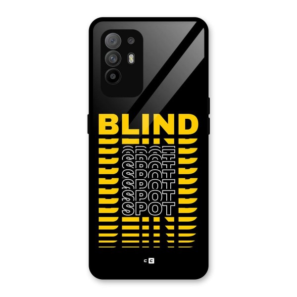 Blind Spot Glass Back Case for Oppo F19 Pro Plus 5G