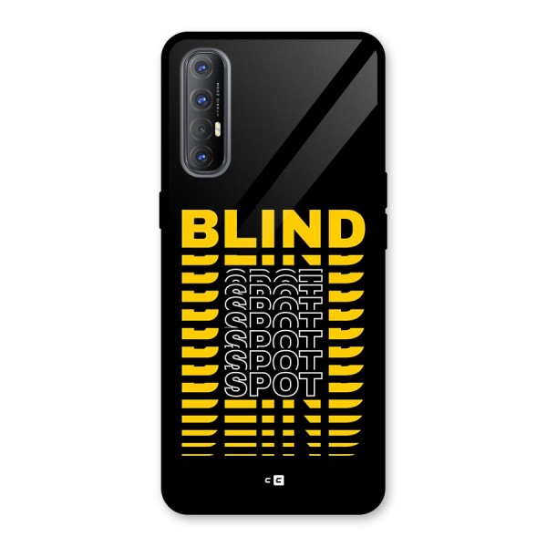 Blind Spot Glass Back Case for Oppo Reno3 Pro