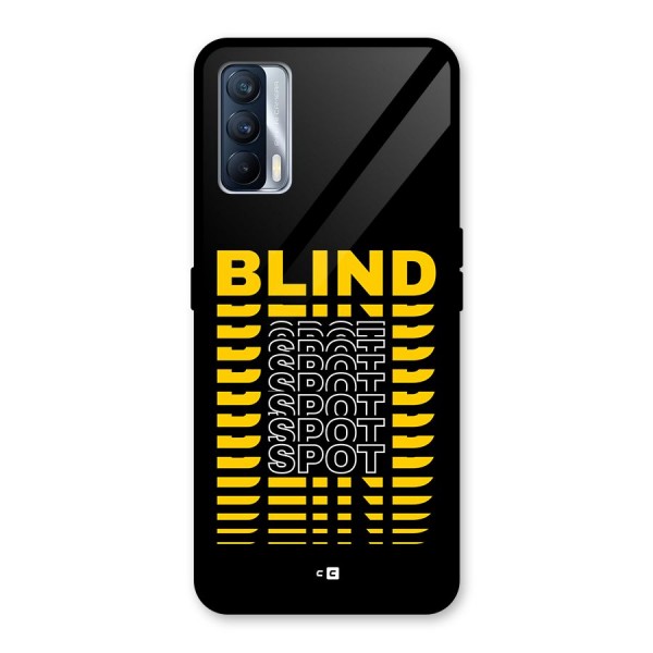 Blind Spot Glass Back Case for Realme X7