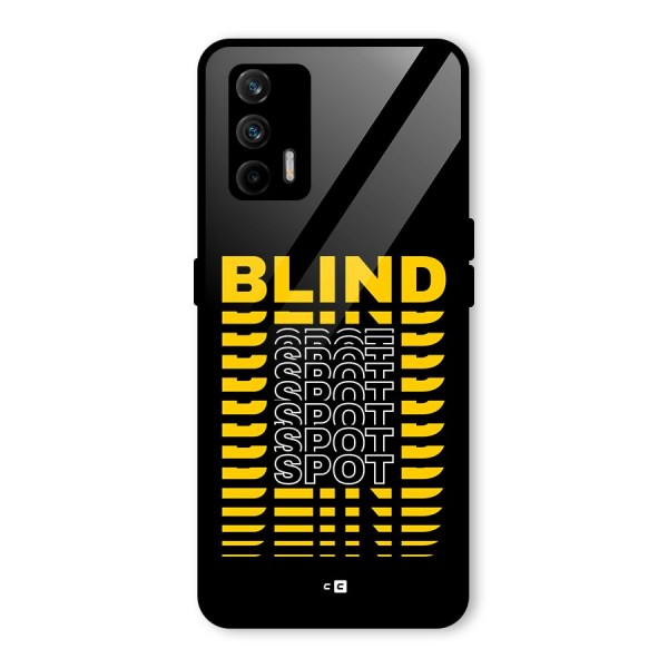 Blind Spot Glass Back Case for Realme X7 Max