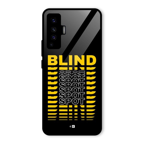 Blind Spot Glass Back Case for Vivo X50