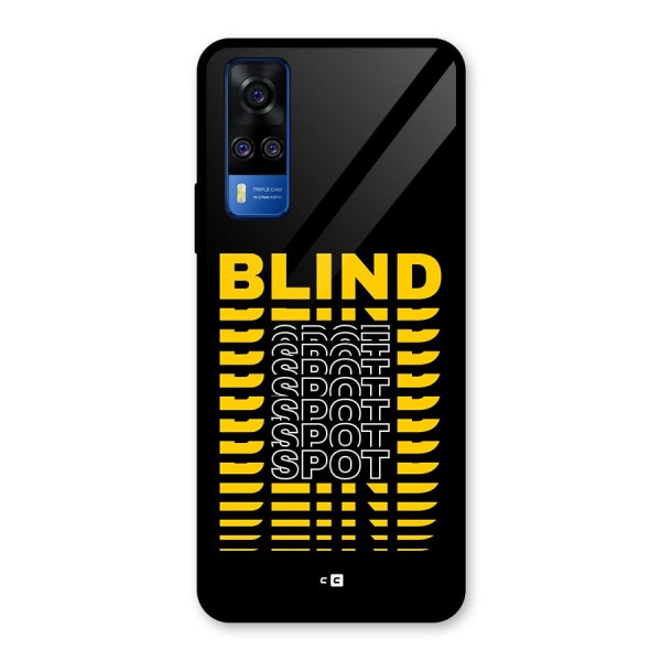 Blind Spot Glass Back Case for Vivo Y31