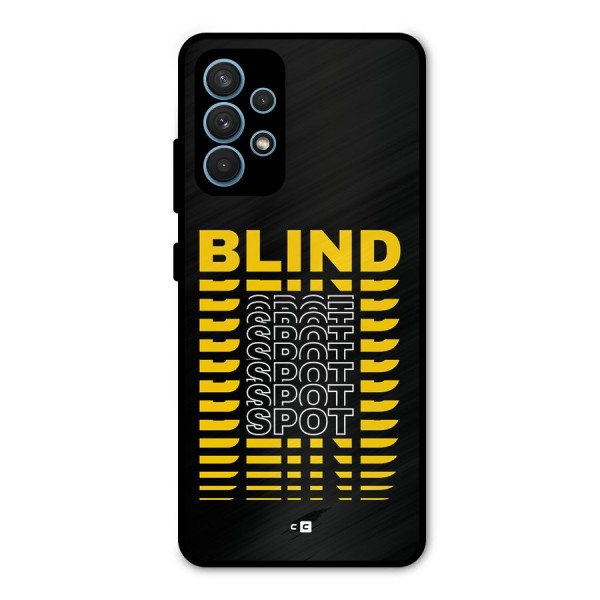 Blind Spot Metal Back Case for Galaxy A32
