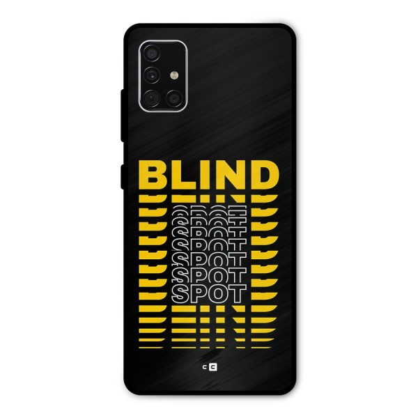Blind Spot Metal Back Case for Galaxy A51