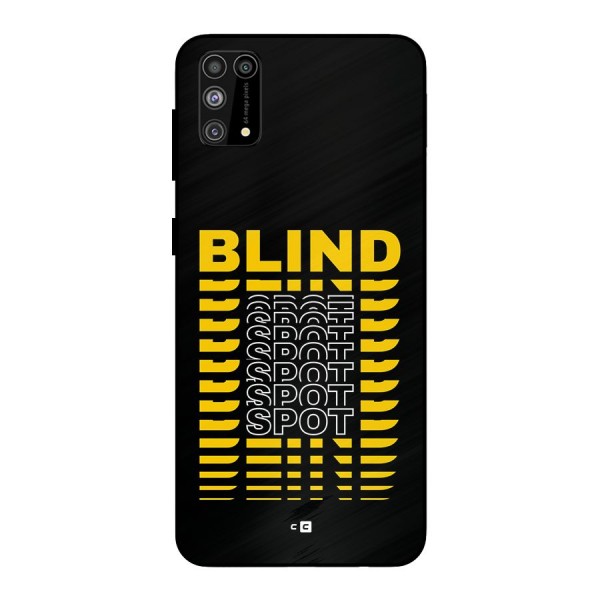 Blind Spot Metal Back Case for Galaxy F41