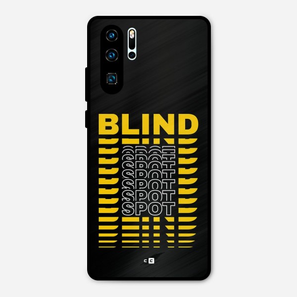 Blind Spot Metal Back Case for Huawei P30 Pro