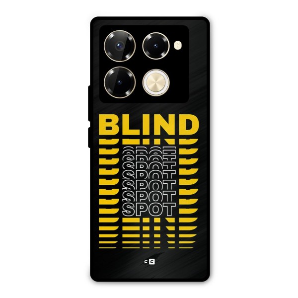 Blind Spot Metal Back Case for Infinix Note 40 Pro