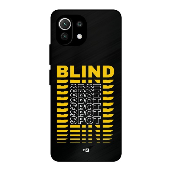 Blind Spot Metal Back Case for Mi 11 Lite NE 5G