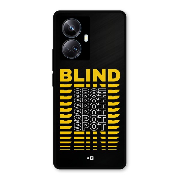 Blind Spot Metal Back Case for Realme 10 Pro Plus
