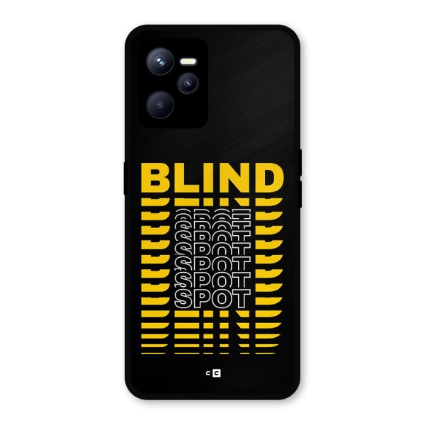 Blind Spot Metal Back Case for Realme C35