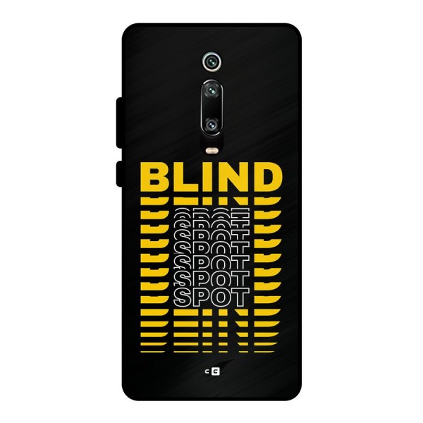 Blind Spot Metal Back Case for Redmi K20 Pro