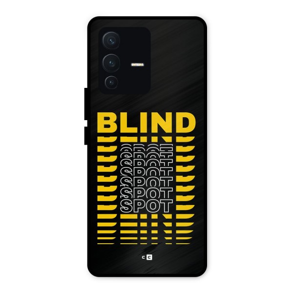 Blind Spot Metal Back Case for Vivo V23 5G