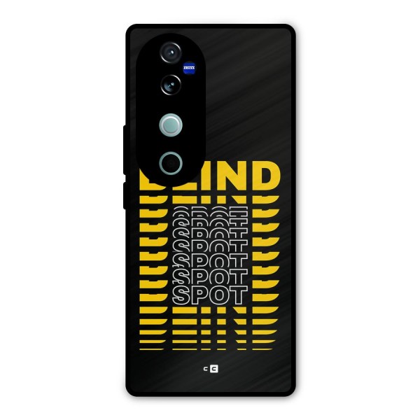 Blind Spot Metal Back Case for Vivo V40